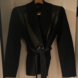Jones New York Black Women's Blazer with Belt